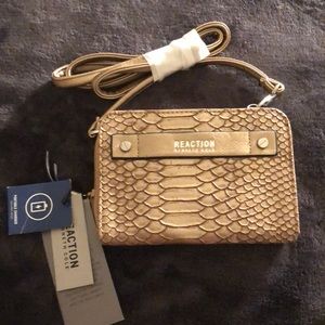 Gold Kenneth Cole bag